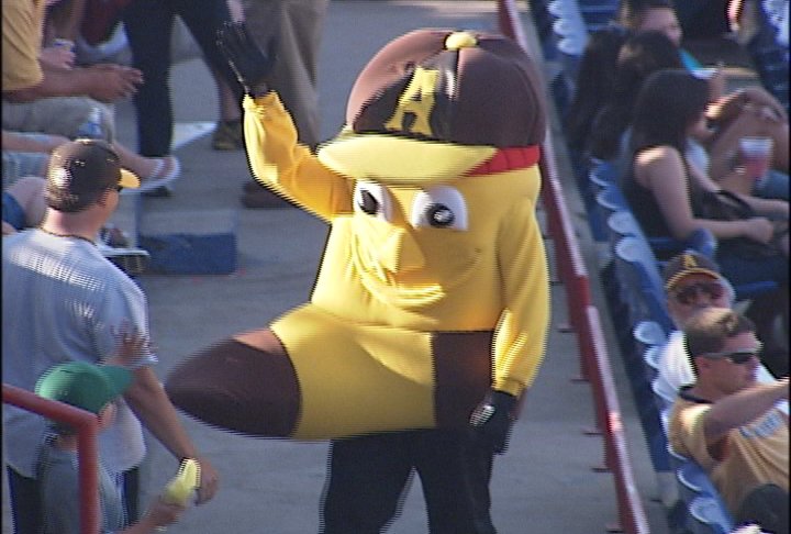 So, the Amarillo Sox have a disturbing new mascot